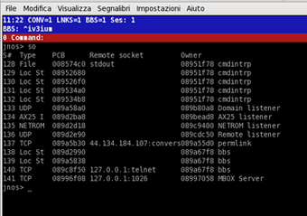 Esperimenti in corso con Jnos per Linux, DOS, WIN32 - Mac OS/X. Se vuoi iniziare la sperimentazione del tcp/ip contattaci via e-mail per avere ulteriori dettagli. A 144.725, in packet a 1200 bps, spesso trovi gli appassionati di questo sistema operativo in fase di prove ed esperimenti. Il jnos non è un'APP da utilizzare ma un sistema operativo da configurare.